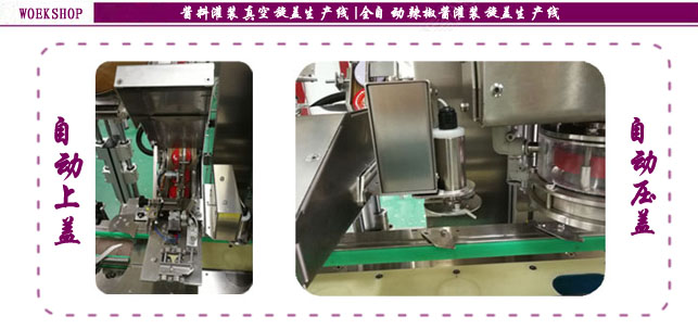 醬料灌裝真空旋蓋生產(chǎn)線